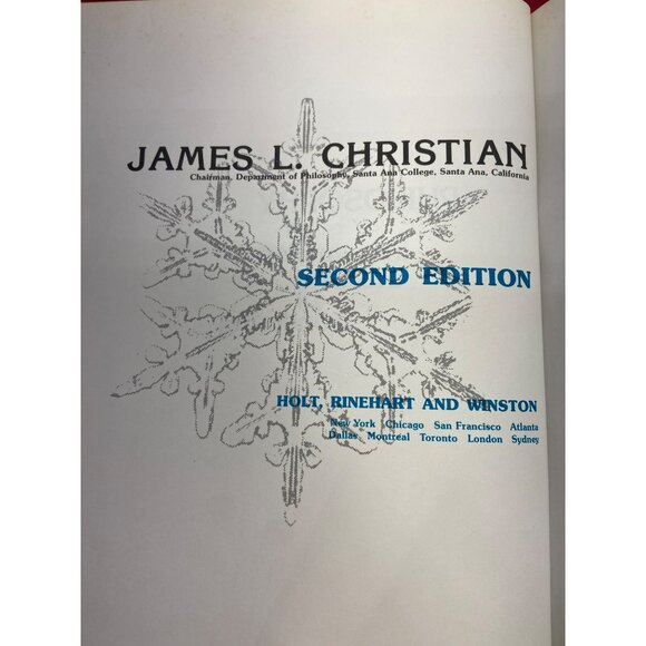 Philosophy: An introduction to the art of wondering Second Edition James Lee Chr - Picture 4 of 8